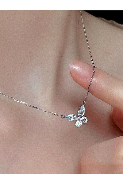 Take Two By Styli Butterfly Pendant Necklace