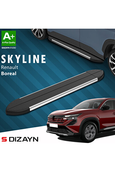 S Dizayn S-Dizayn Renault Boreal Skyline Krom Yan Basamak 183 Cm 2025 Üzeri A...