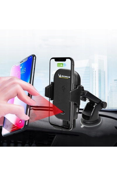 NO BRAND Suport auto automat pentru telefon smartphone, încărcător, Michelin