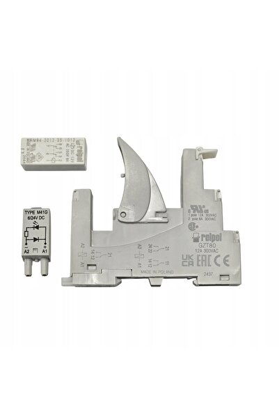 NO BRAND Releu PI84-012DC-M41G-TS-2012 2P 8A 12V DC 862103