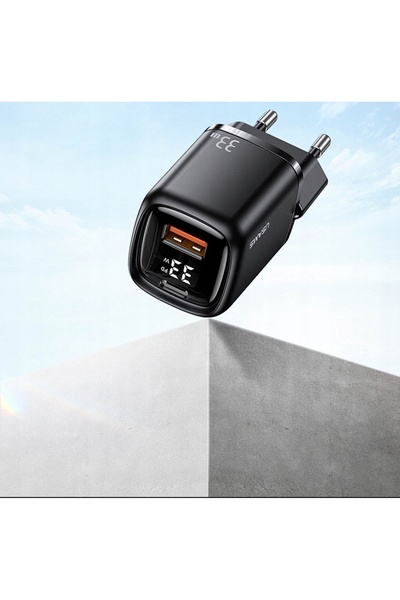 NO BRAND USAMS 1xUSB-C+1xUSB T46 33W (doar capul) PD3.0 +QC3.0 Încărcător de ...