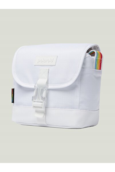 Polaroid Geantă tip cutie pentru fotografie, model Box Bag for Now și I-2, albă