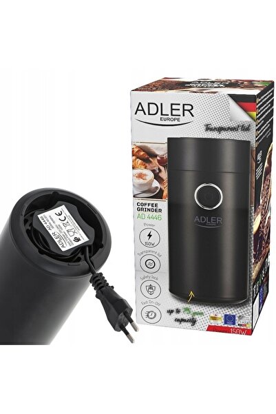 adler AD 4446 negru argintiu râșniță de cafea