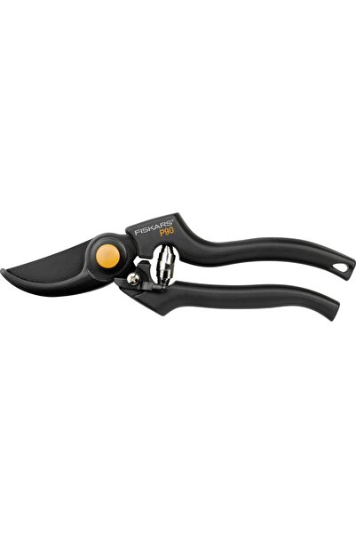 FiSKARS 111960 Foarfecă de grădină cu lamă înclinată, neagră