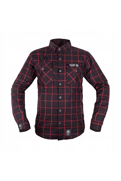 NO BRAND Cămașă de flanelă moto pentru bărbați W-TEC BLACK HEART RESPECTOR II...