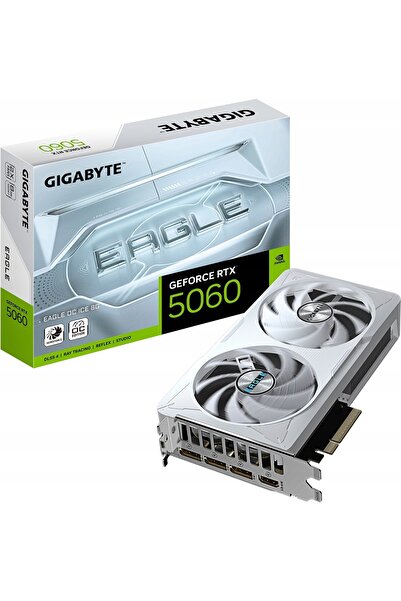 Gigabyte Placă video GeForce RTX 5060 EAGLE OC ICE 8G 8GB GDDR7 128bit HDMI+3