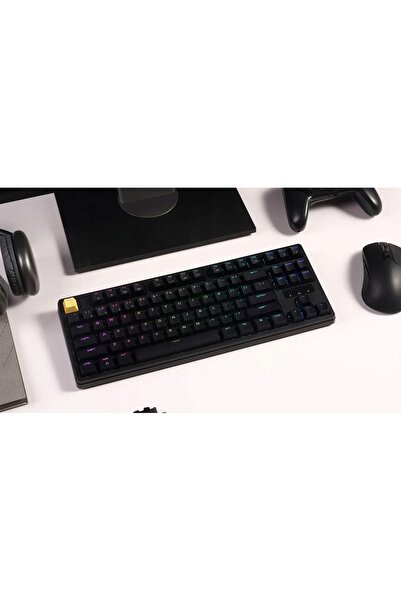 Keychron Tastatură J4 QMK Wireless Mecanică RGB Hot-Swap Maro