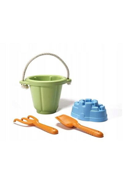 NO BRAND Joc în nisip: găleată, greblă, lopățică Green Toys