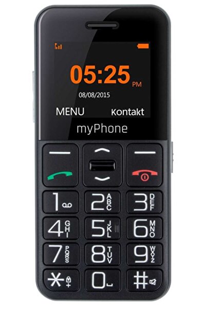 Myphone HALO EASY - TELEFON PENTRU VÂRȘI SOS RADIO NEGRU