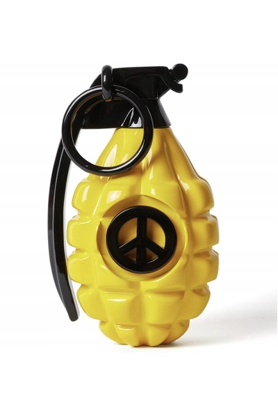 NO BRAND Replica grenadei MK II MFH, corp din lemn, lingură originală