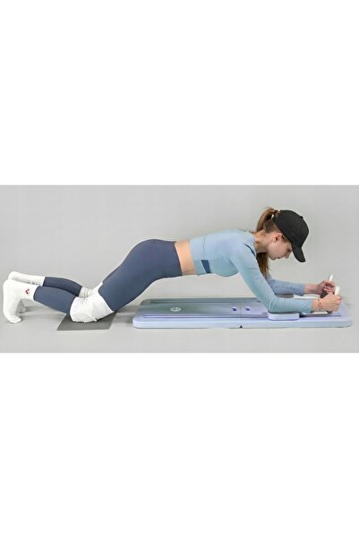 NO BRAND Placă de exerciții Pilates Reformer, placă de fitness pentru Pilates...