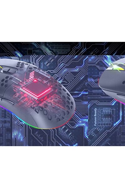 Renew Force MOUSE WIRELESS MOUSE GAMING SILENȚIOS BLUETOOTH 7 BUTOANE DE JOC RGB