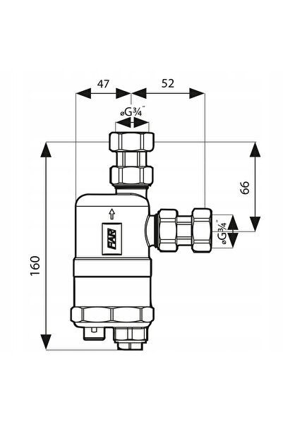NO BRAND FILTRU-SEPARATOR COMPACT 3/4 INCH FAR401 AFRISO 7774010