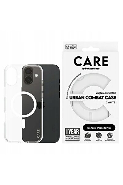 CARE by PanzerGlass® Husă PanzerGlass pentru iPhone 16 Plus, compatibilă cu M...