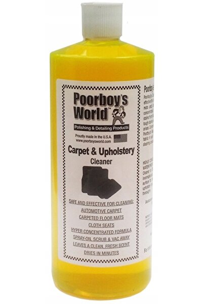 NO BRAND POORBOY'S WORLD Soluție de curățat covoare și tapițerii 946ml