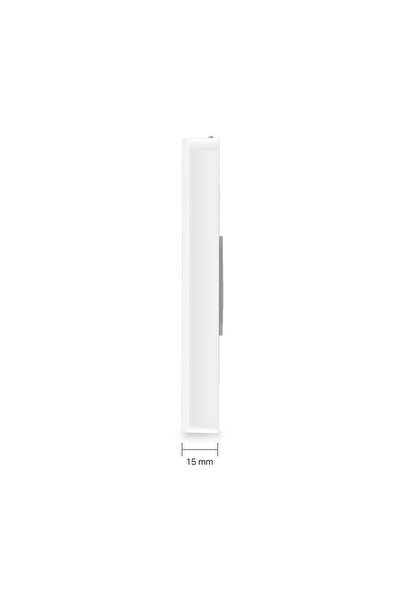 TP-LINK Punct de acces EAP615-Wall AX1800 Wi-Fi 6, 3xLAN 1GbE, PoE, Montabil ...