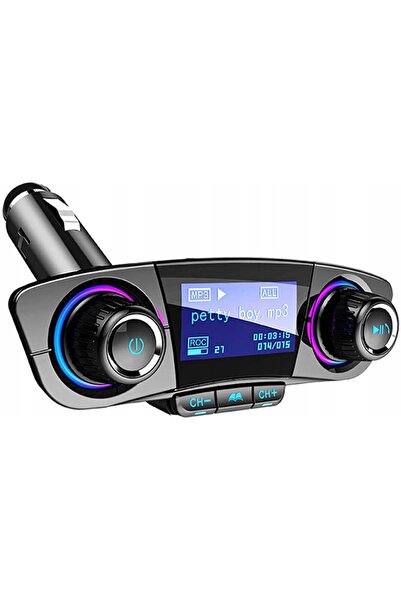 Nela-Styl Transmițător FM Bluetooth 5.0 USB Multimedia 8 în 1