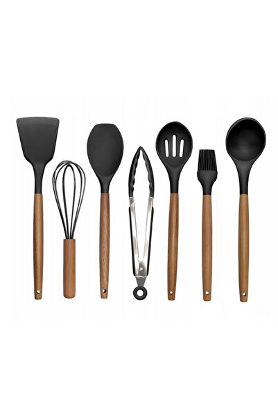 Tadar Set de USTENSILE DE BUCĂTĂRIE SPATULĂ DE SILICON Silico Pemi 7el