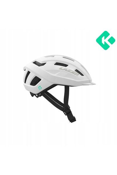 Lazer Cască de ciclism Codax KinetiCore + net matte alb complet 54-61 cm