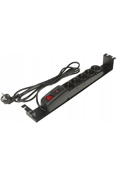 NO BRAND Prelungitor 230 V pentru dulap rack, 5 prize