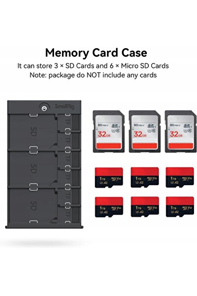 SmallRig 2832 - carcasă pentru carduri de memorie