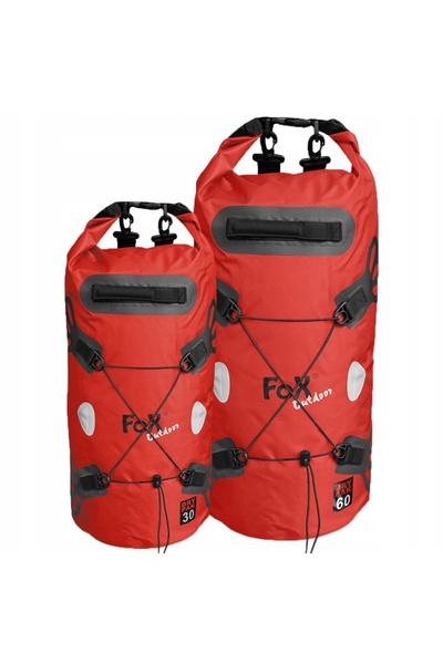 NO BRAND Geantă de transport impermeabilă Dry Pak 30L, FOX Outdoor, roșie