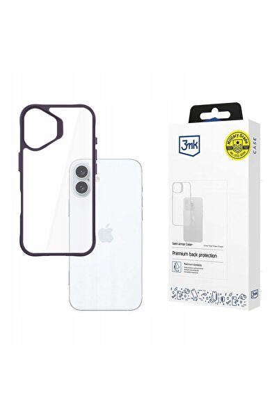 3MK Husă SatinArmor+ iPhone 16 Plus 6.7 " mov Militar Gra