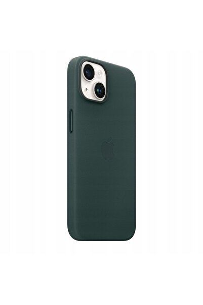 Apple Husă din piele pentru MagSafe pentru iPhone 14 verde
