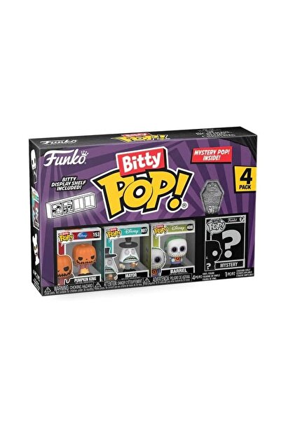 Funko Bitty POP! Figurine dovleac TNBC 2cm pachet de 4