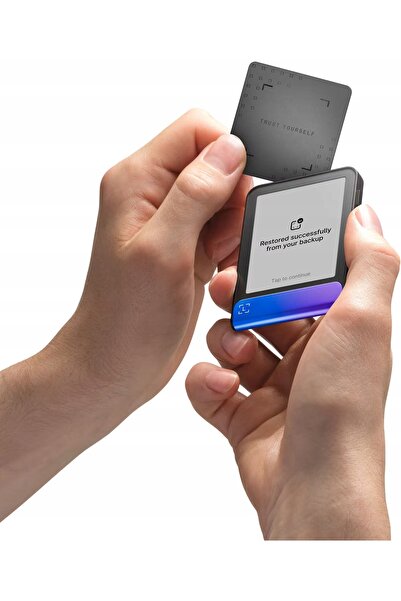 NO BRAND Ledger Flex – Portofel pentru chei de criptomonede, E-Ink, Bluetooth...