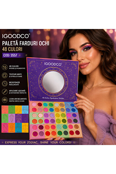 IGOODCO Trusa/Paleta-Fard 3557 pentru ochi 48 culori