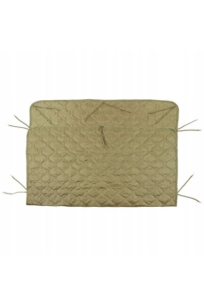 NO BRAND Căptușeală de plapumă tip poncho 210 x 150 cm, culoare coyote tan