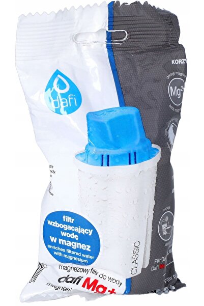 Dafi Filtru de apă clasic cu magneziu MG+ pentru carafa de apă Crystal - 6 bu...