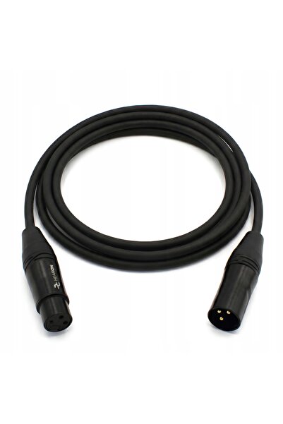 NO BRAND HEARON PRO Cablu de microfon echilibrat XLR tată la mamă, 4m, cupru OFC
