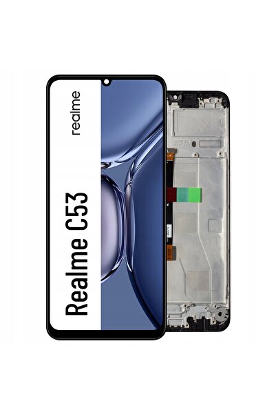 NO BRAND Display LCD pentru Realme C53, Ecran IPS cu ramă