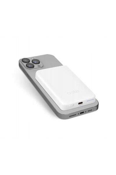 NO BRAND Powerbank SBS TEBB5000MAG1CW MagSafe 5000mAh 10W Alb