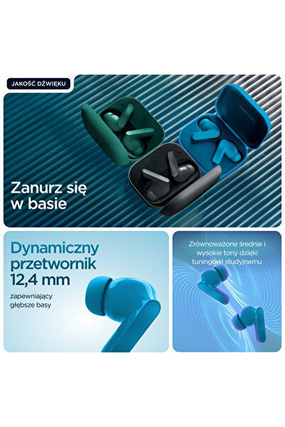 Motorola Căști in-ear Moto Buds Bass ANC Albastru