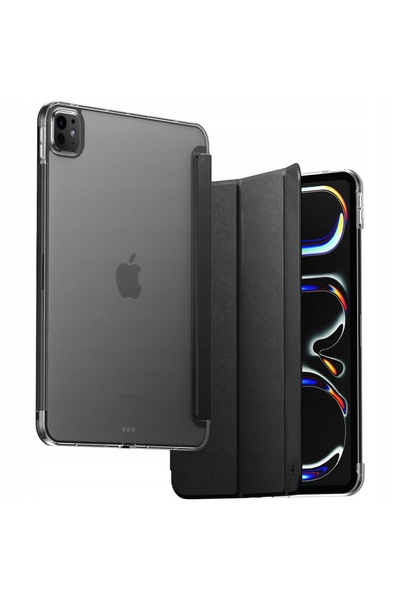 Spigen Pentru iPad Pro 11 2024 2025 Husă Liquid Air, Husă tip carte din TPU r...