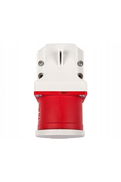 NO BRAND PCE PRIZĂ DE ALIMENTARE CU CAPAC 32A 5P 400V IP44 ROȘU 525-6D