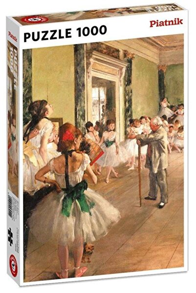 NO BRAND Puzzle 1000 Degas, Lecție de dans PIATNIK Piatnik