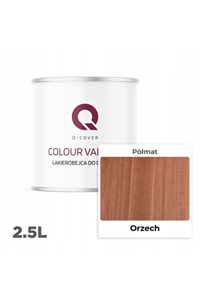 NO BRAND LAC-BĂIȚĂ PENTRU LEMN 3 ÎN 1 EXTRA LAZURA SEMIMAT NUANȚĂ DE NUC 2,5 ...