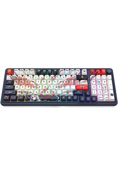 REDRAGON Tastatură mecanică wireless EISA RGB BT 2.4GHz USB NKRO
