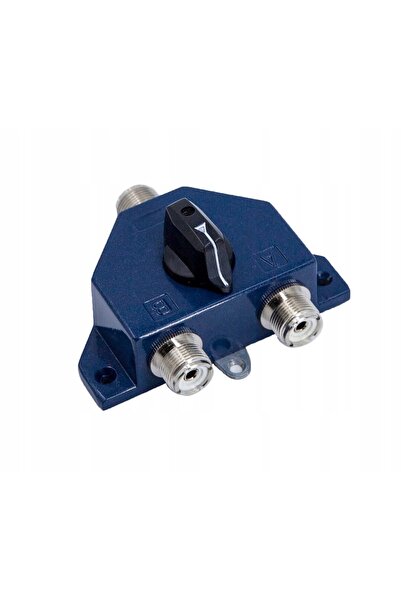 NO BRAND Comutator de antenă KF VHF UHF CB Moonraker CS201, Comutator dublu d...
