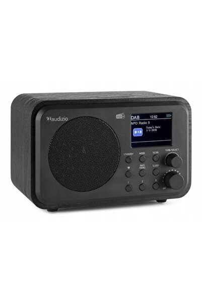 NO BRAND Radio digital de casă DAB+ reîncărcabil cu FM, Bluetooth și USB