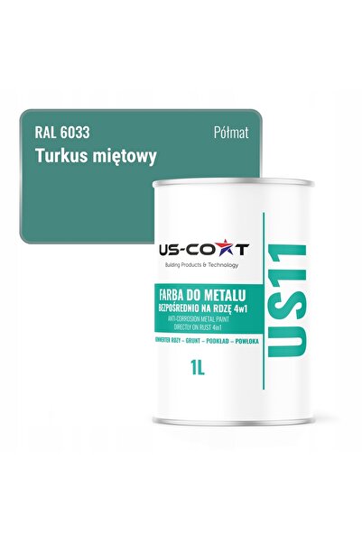 NO BRAND Vopsea anticorozivă pentru metal, pentru rugină, 4 în 1, turcoaz men...