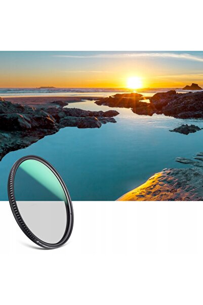 K&F CONCEPT Filtru Polarizator CPL NANO-X cu Reflexie Ultra-Redusă 77mm 77 mm