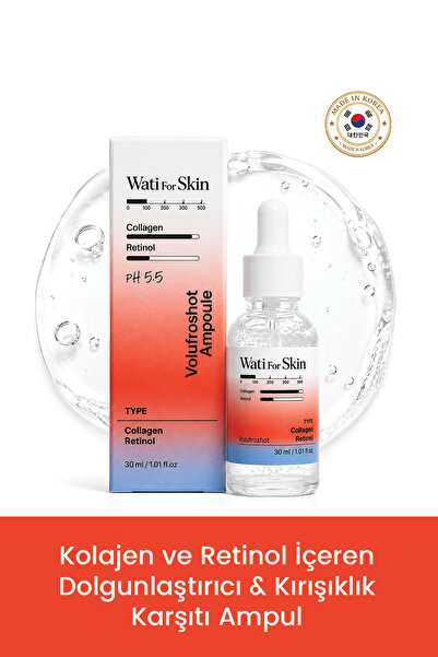 wati for skin Volufroshot Ampoule Typer Collagen Retinol /Ampoule for Plumpin...