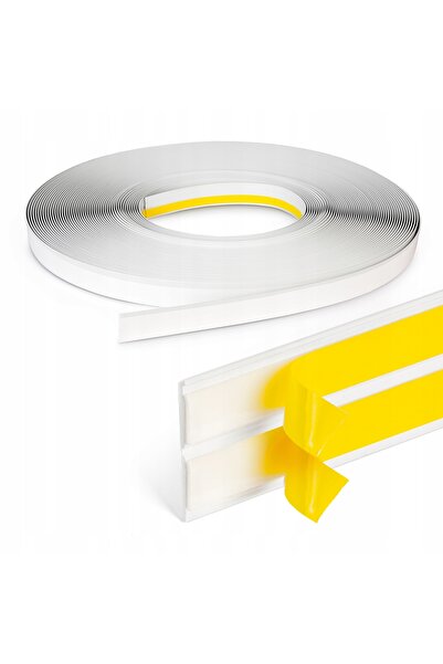 NO BRAND Bandă adezivă PVC pentru protecția colțurilor, flexibilă, 25x25, ban...