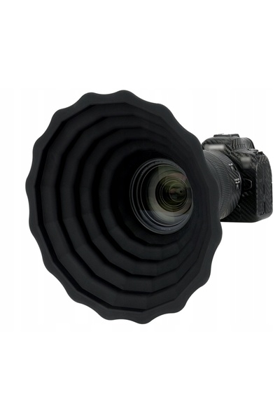 NO BRAND Parasolar pentru obiectiv de la 73 la 88mm