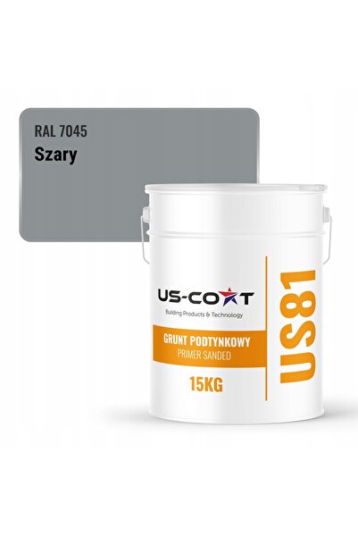 NO BRAND Chit de finisare siliconic, de înveliș, culoare gri RAL7045, 15KG